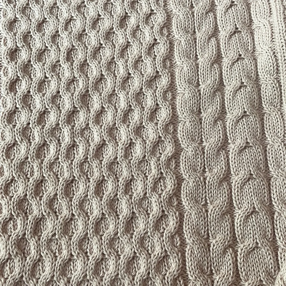 + GAP + Dull Pink Cable Knit Sweater - Picture 3 of 5